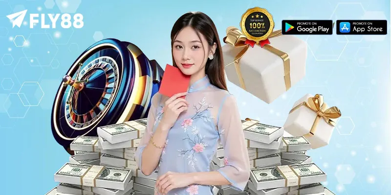 Những phần quà khi Lì xì tải app FLY88